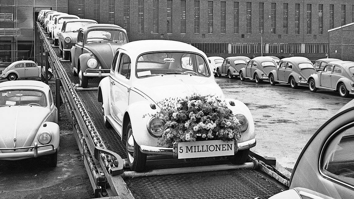 Chronik 1961: Fünf Millionen Volkswagen