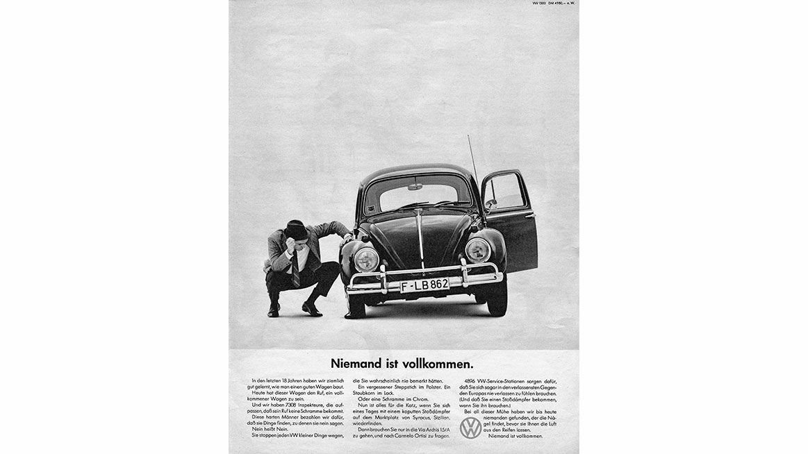Chronicle 1961: Beetle ad