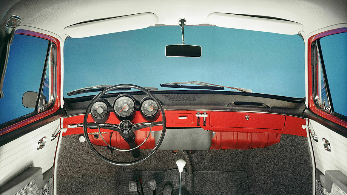 Chronik 1962: Cockpit VW 1500 Variant