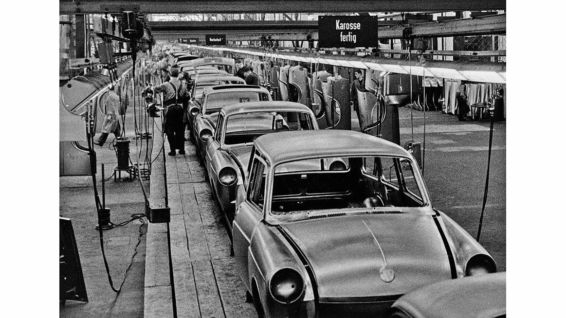 Chronik 1962: VW 1500-Fertigung