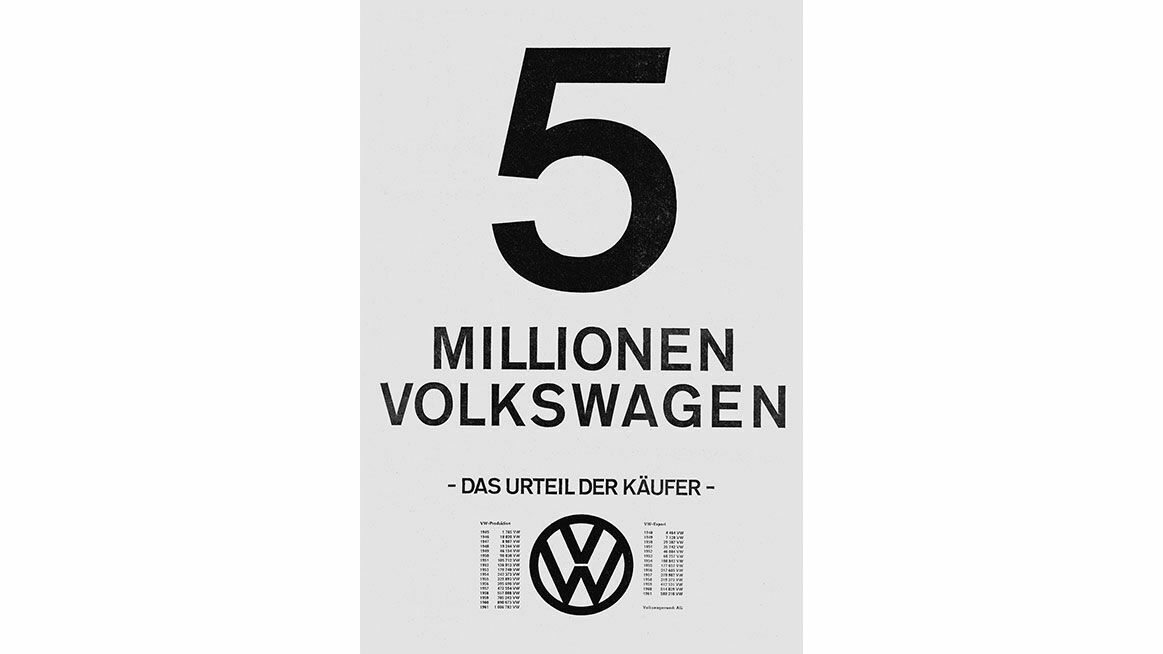 Chronik 1962: „5 Millionen Volkswagen“