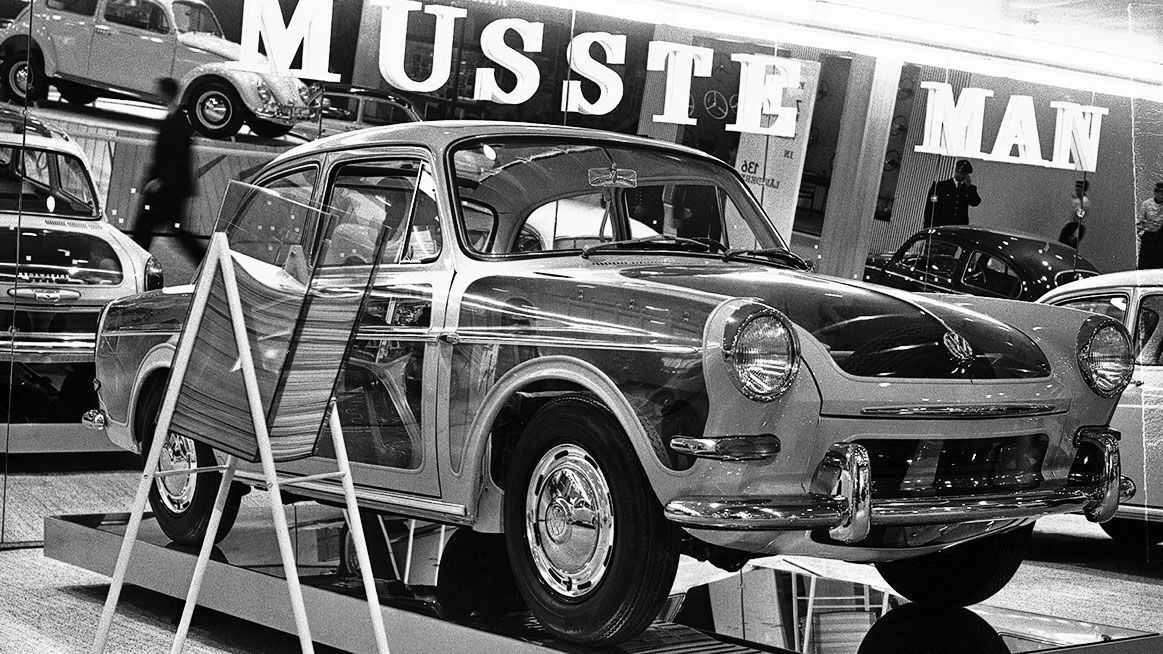 Chronik 1963: VW 1500 aus Plexiglas