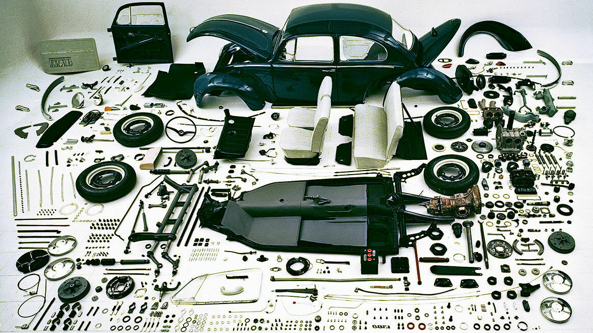 Chronicle 1965: All the parts of a Beetle