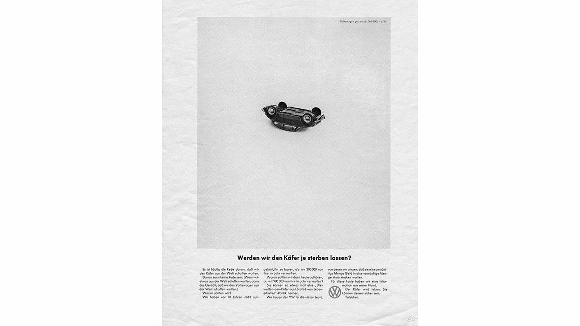 Chronicle 1965: Beetle ad