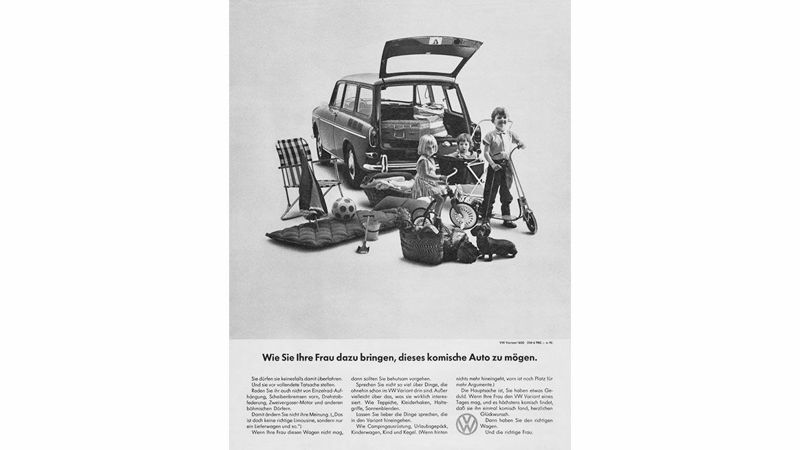 Chronicle 1966: VW 1600 Variant ad