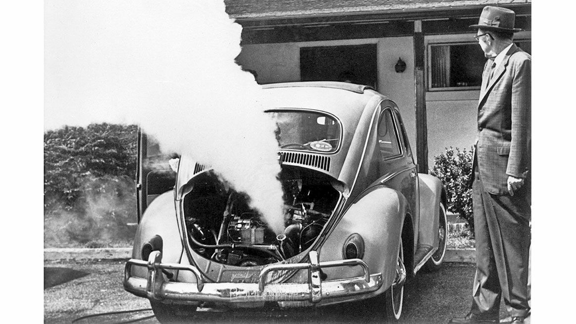 Chronik 1967: Volkswagen mit Dampf