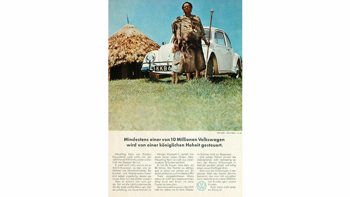Chronicle 1967: Beetle ad