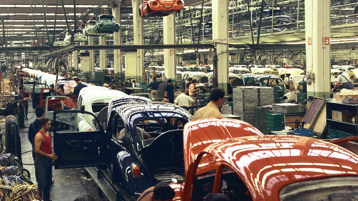 Chronik 1969: Produktion in Wolfsburg