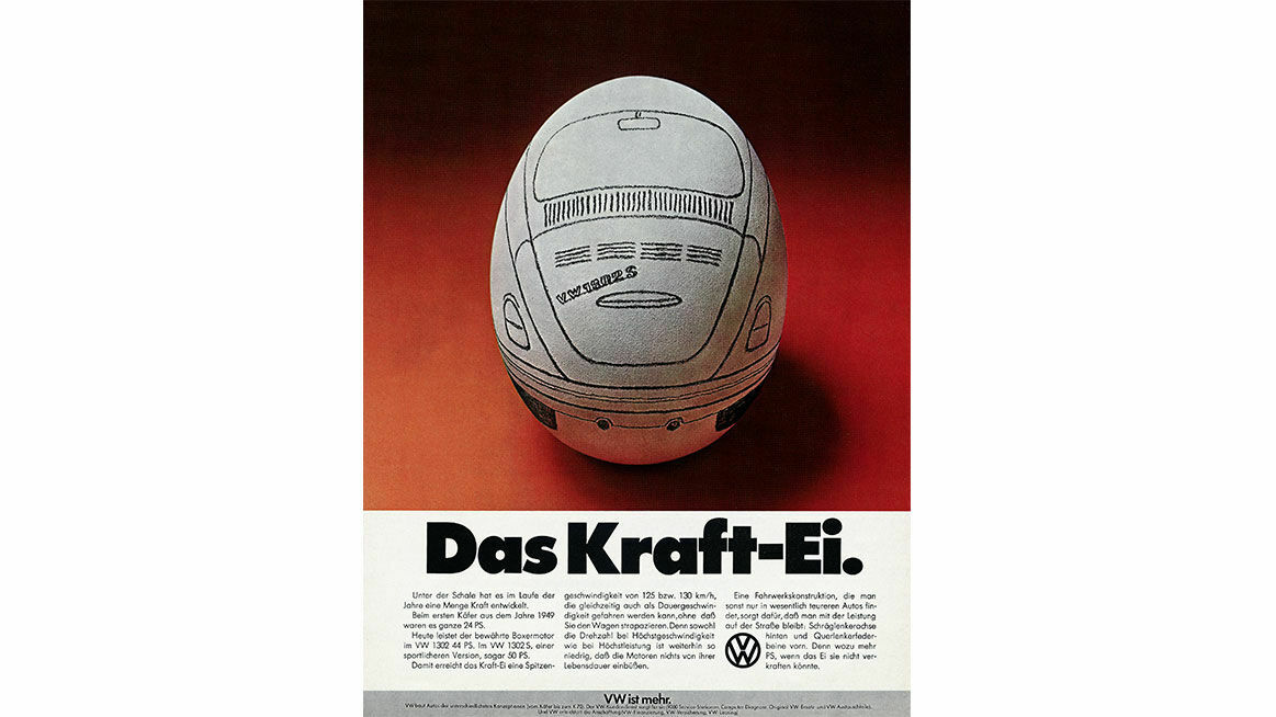 Chronik 1971: „Das Kraft-Ei.“
