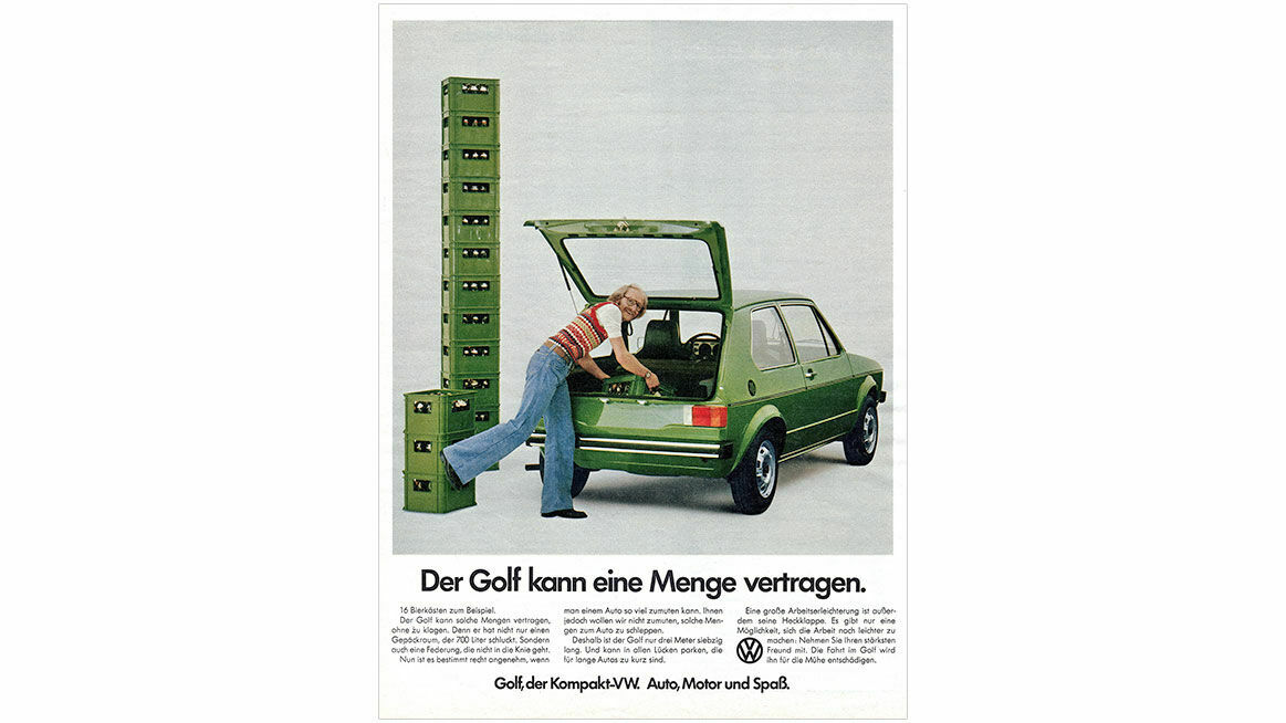 Chronik 1975: „Der Golf kann eine Menge vertragen.“