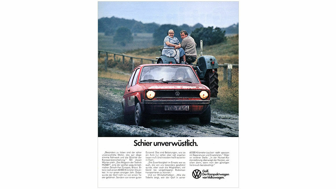 Chronicle 1977: Golf ad
