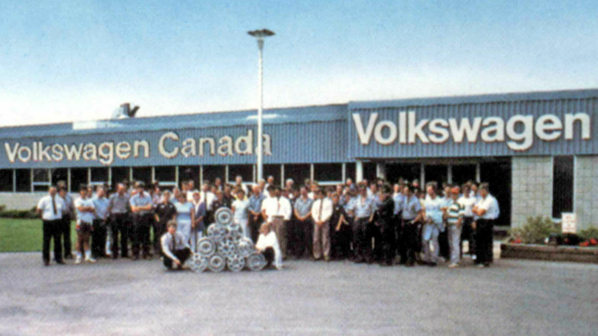 Chronik 1983: Volkswagen Canada in Barrie