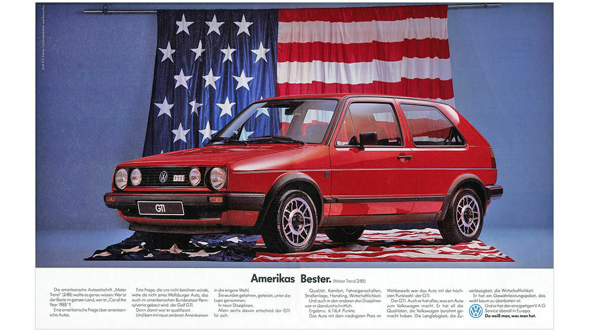 Chronicle 1985: Golf ad