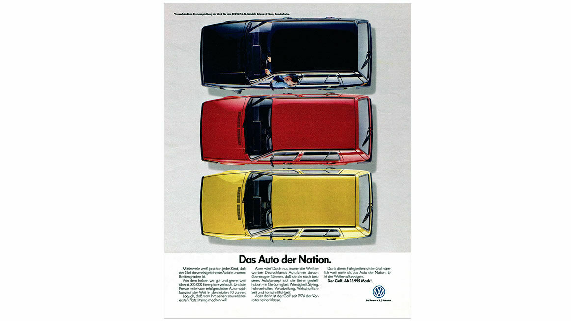 Chronik 1985: „Das Auto der Nation.“