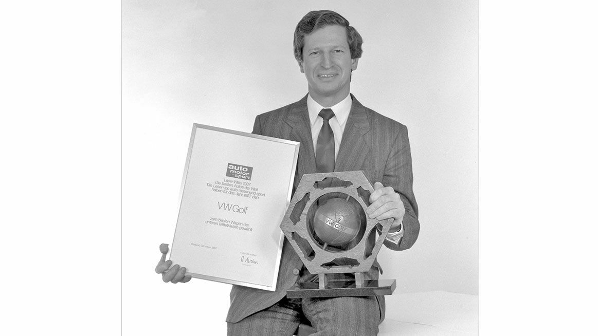 Chronicle 1987: Presentation of the “Auto, Motor und Sport” readers’ award
