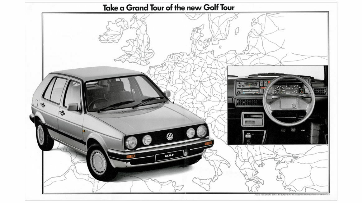 Chronik 1988: Sondermodell Golf Tour
