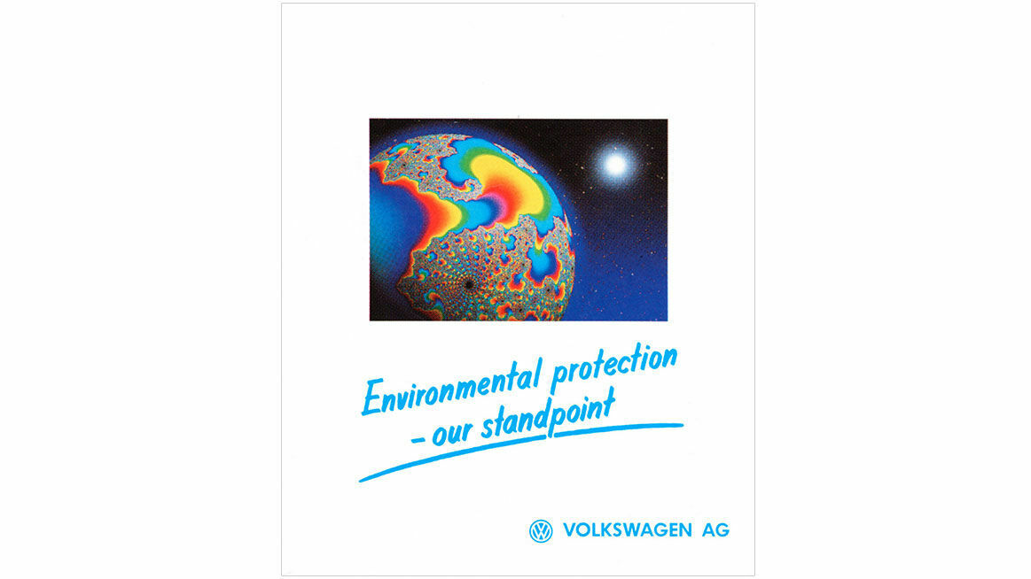Chronicle 1994: Environmental protection at Volkswagen