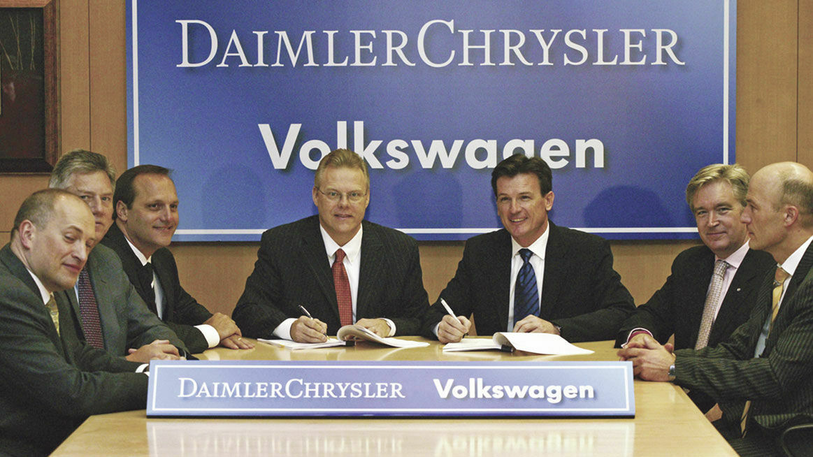 Chronik 2006: Kooperation mit Chrysler
