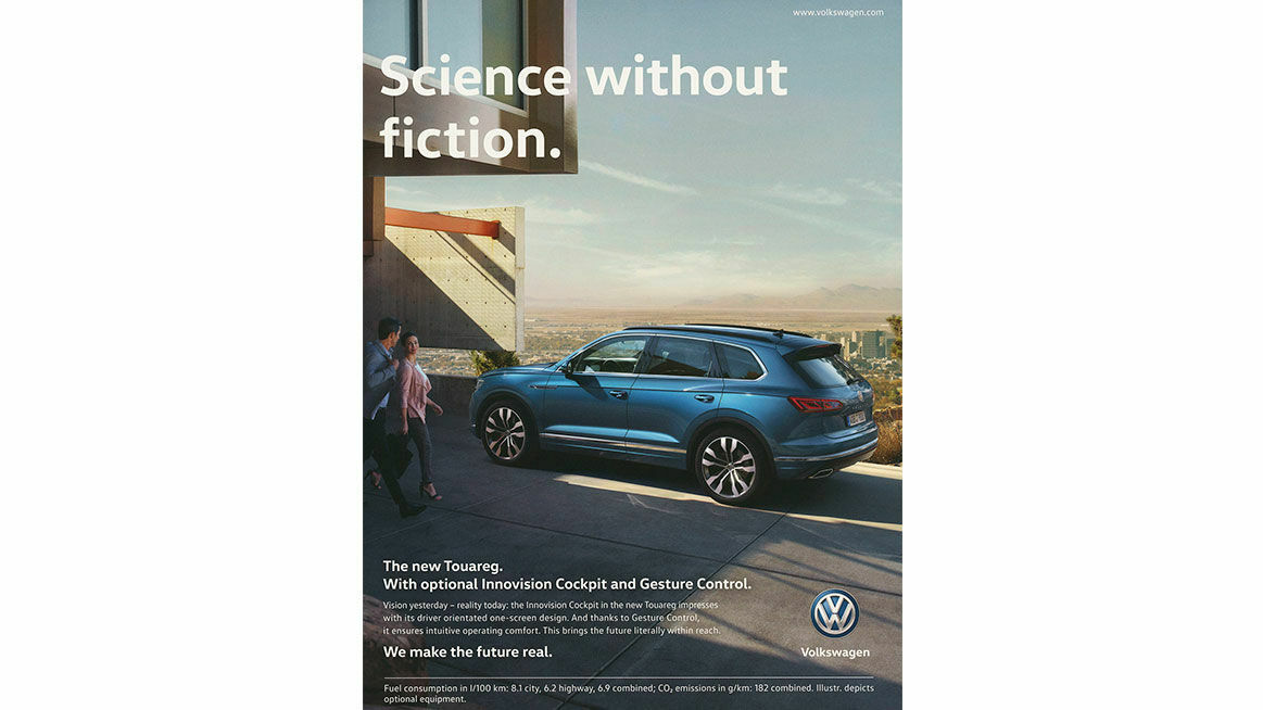 Chronicle 2018: „Science without fiction. The new Touareg.”