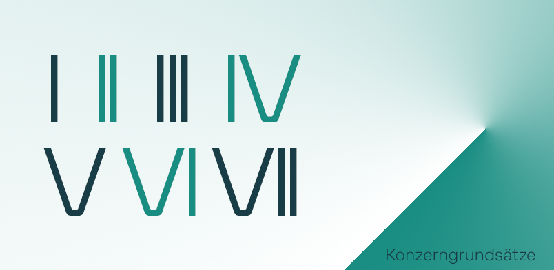 Die sieben Konzerngrundsätze