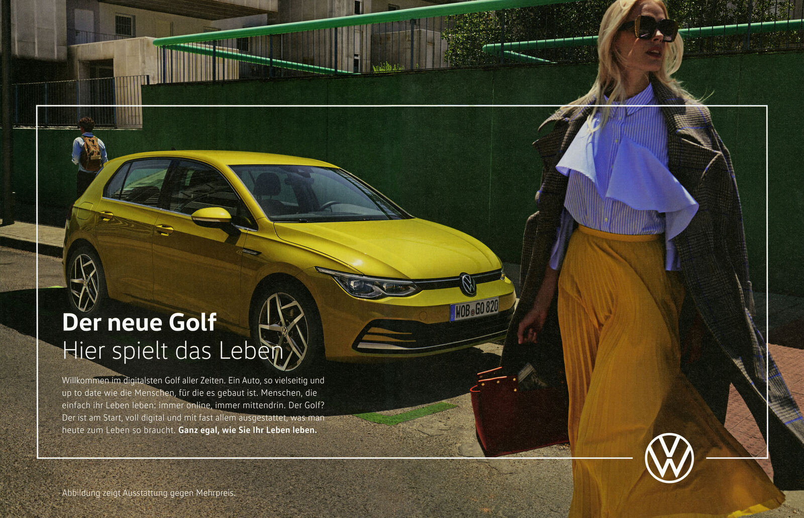Volkswagen Advertising "The new Golf. This is where life takes place."
