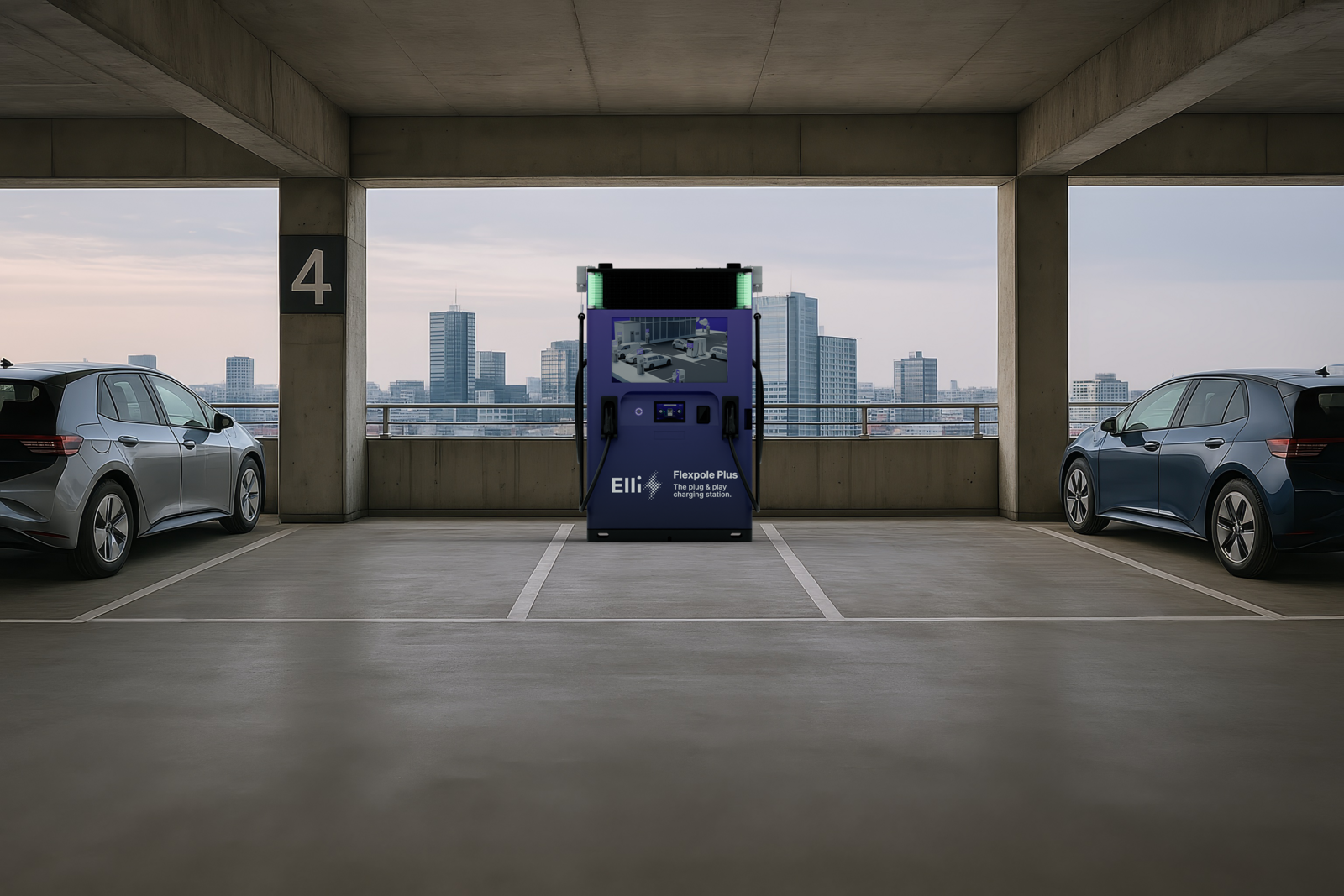 Power2Drive 2025: Elli unveils new "Flexpole Plus" and announces key partnership with UNITI