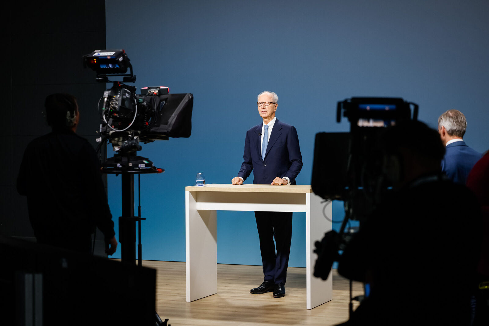 Aufsichtsratsvorsitzender Hans Dieter Pötsch auf der 65. ordentlichen Hauptversammlung der Volkswagen Aktiengesellschaft