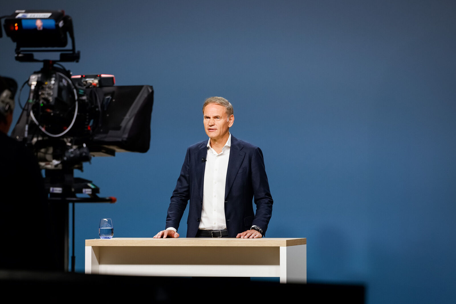Dr. Oliver Blume, Chairman of the Board of Management of Volkswagen AG speaks at the 65th Annual General Meeting of Volkswagen Aktiengesellschaft