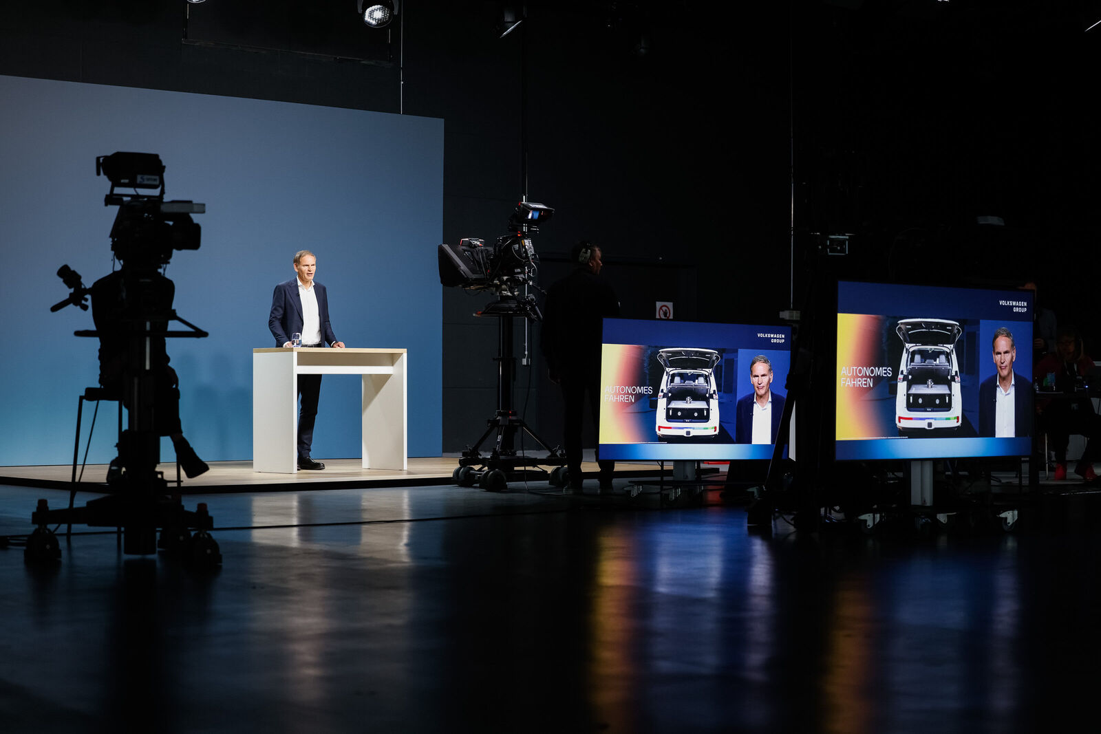 Dr. Oliver Blume, Vorstandsvorsitzender der Volkswagen AG auf der 65. ordentlichen Hauptversammlung der Volkswagen Aktiengesellschaft