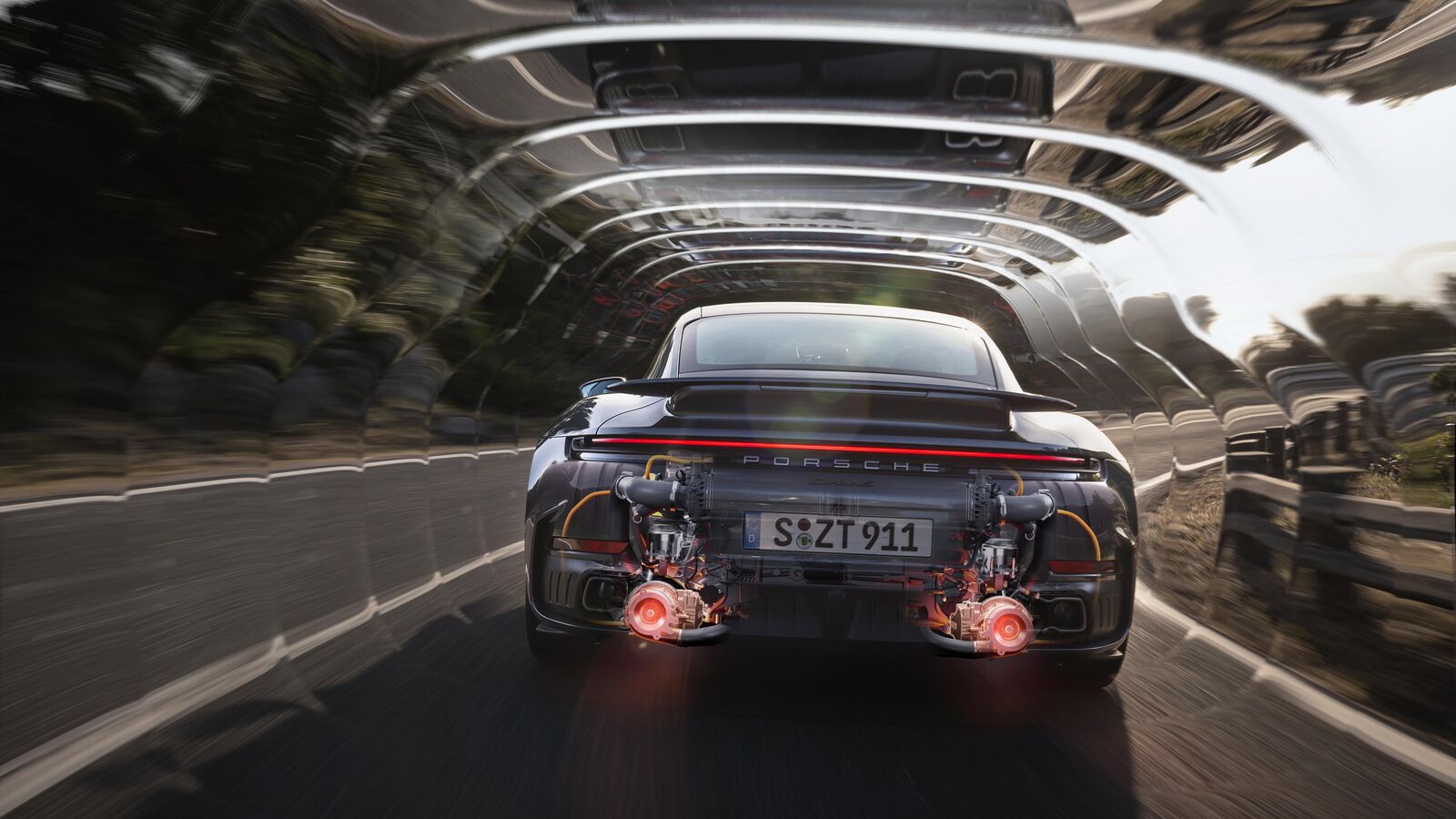 911 Turbo S, Bi-Turbo T-Hybrid-Antrieb, 2025, Porsche AG