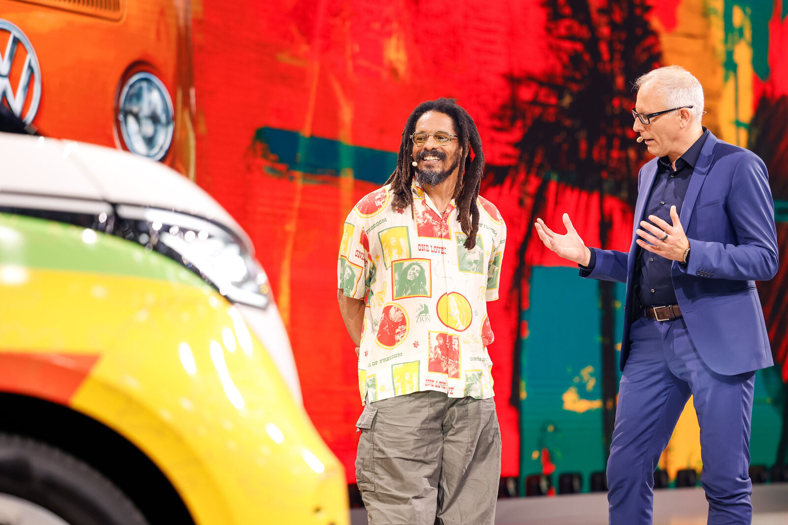 Rohan Marley und Stefan Mecha