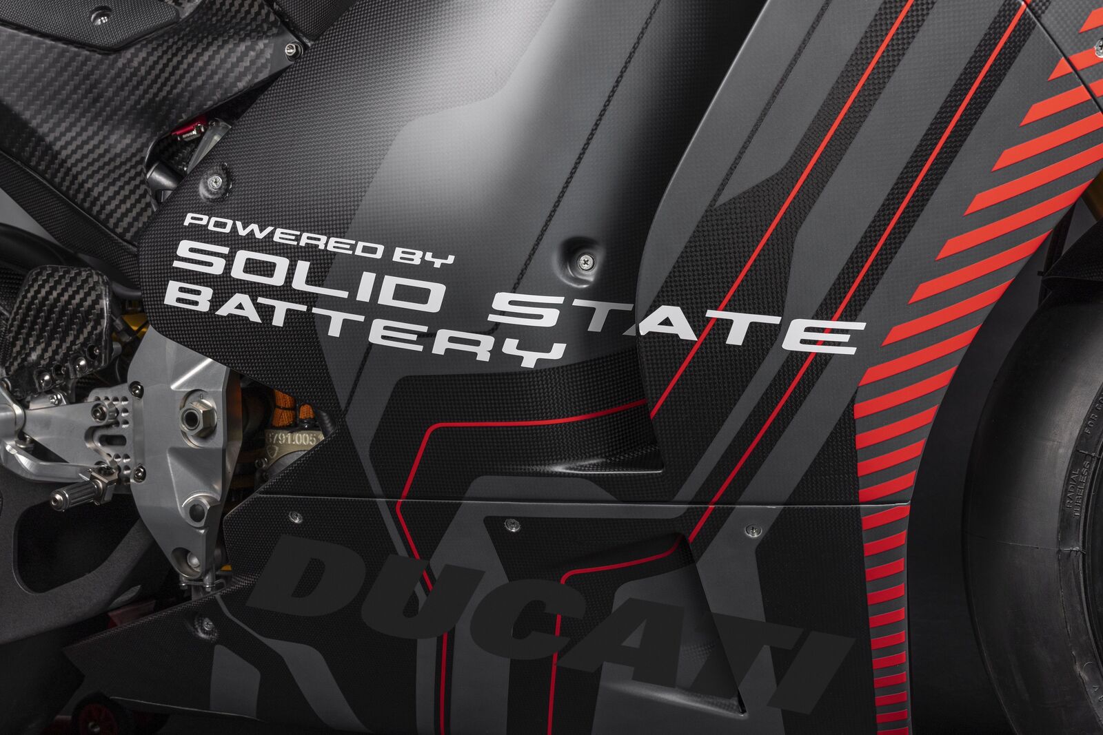 Ducati Bike powered by Solid State Battery Technology