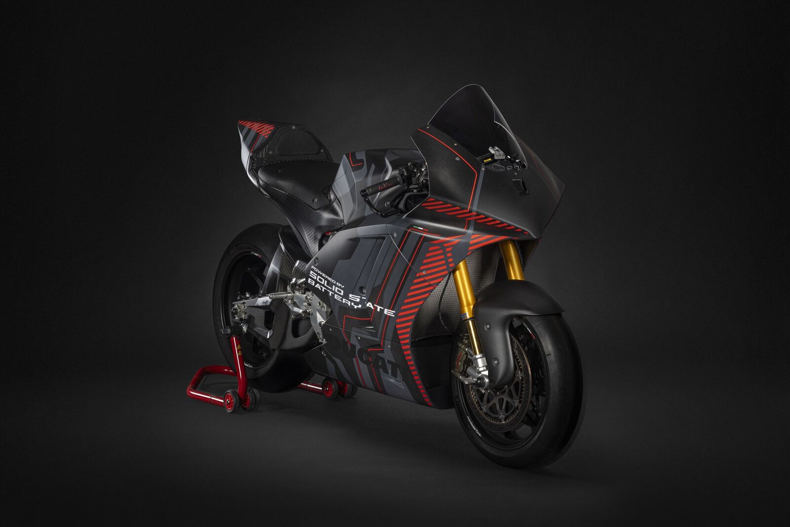 Ducati Bike powered by Solid State Battery Technology