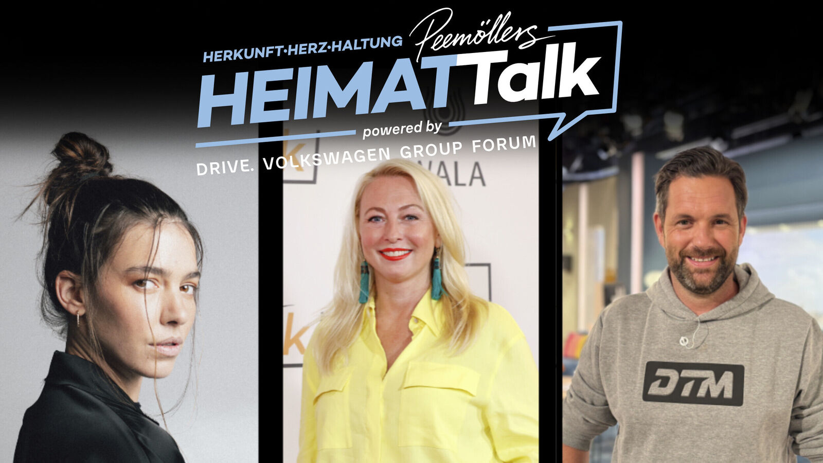 eue Talkreihe zur Ausstellung „ICONIC“ im DRIVE in Berlin –  Auftakt mit „Herkunft, Herz, Haltung – Peemöllers HEIMAT-Talk“