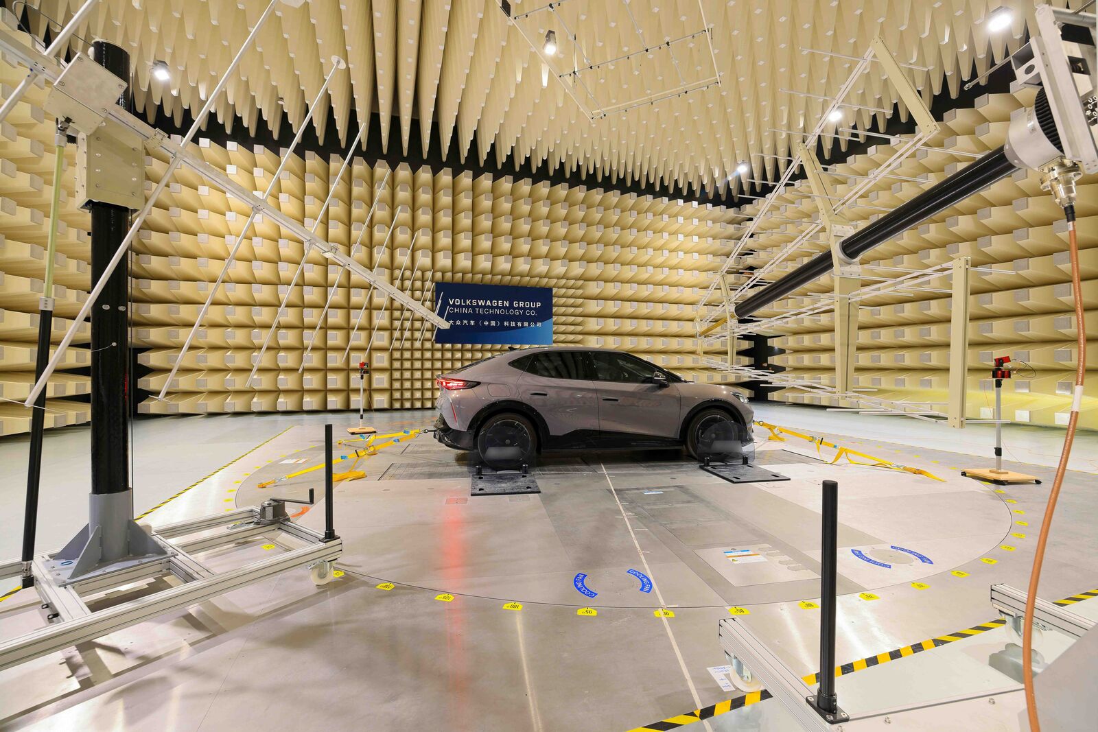 The Electromagnetic Compatibility Laboratory of Volkswagen Group China Technology Company: Testing the reliability of vehicle electronic systems