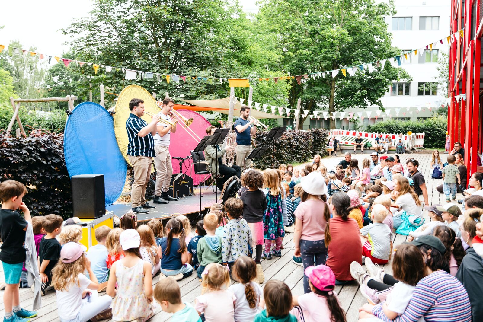 Die VeloStage der Berliner Philharmoniker