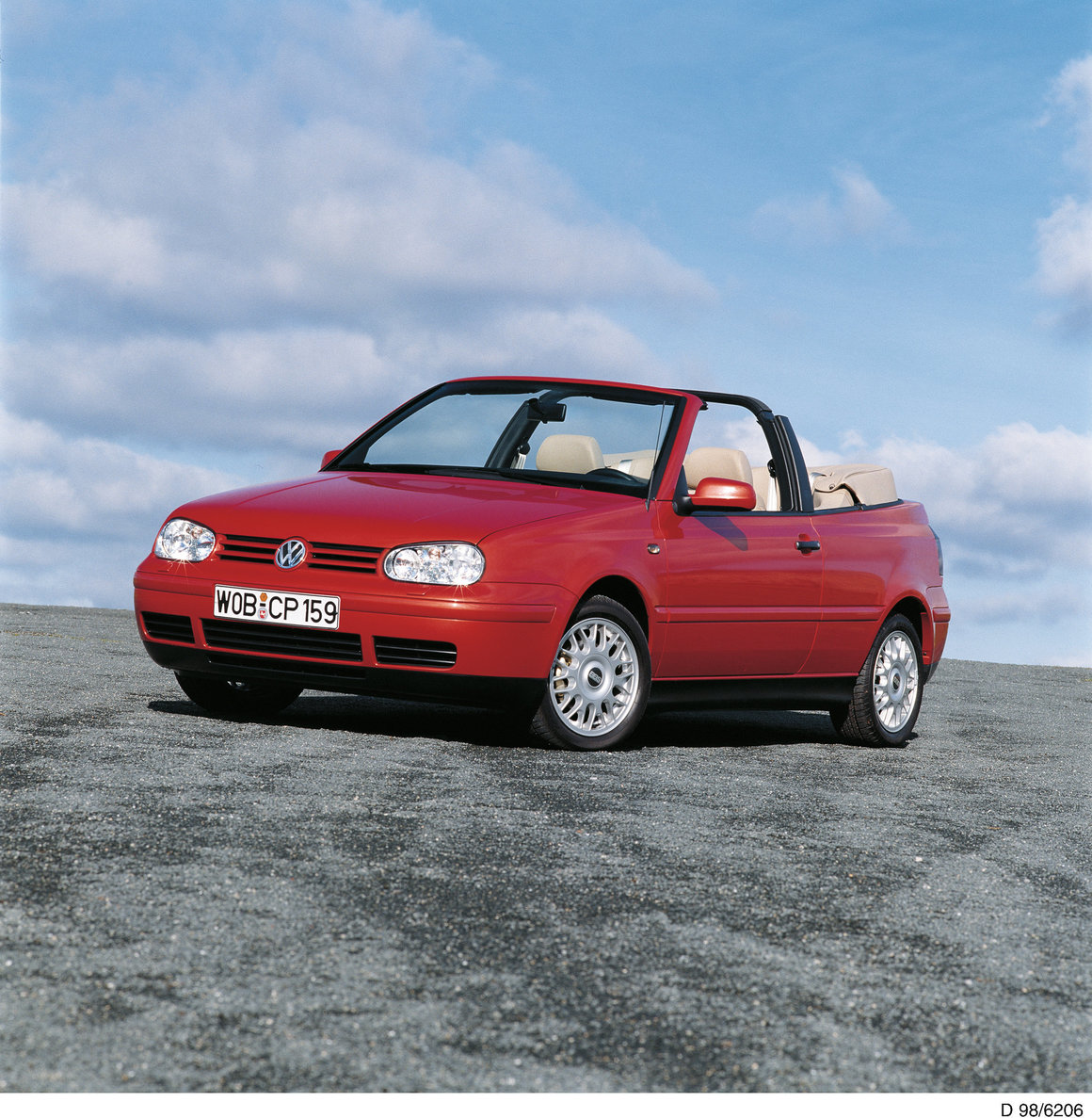 Product: Golf Cabrio (1998) | Volkswagen Newsroom