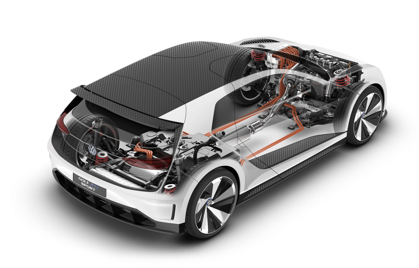 Volkswagen Golf GTE Sport concept car