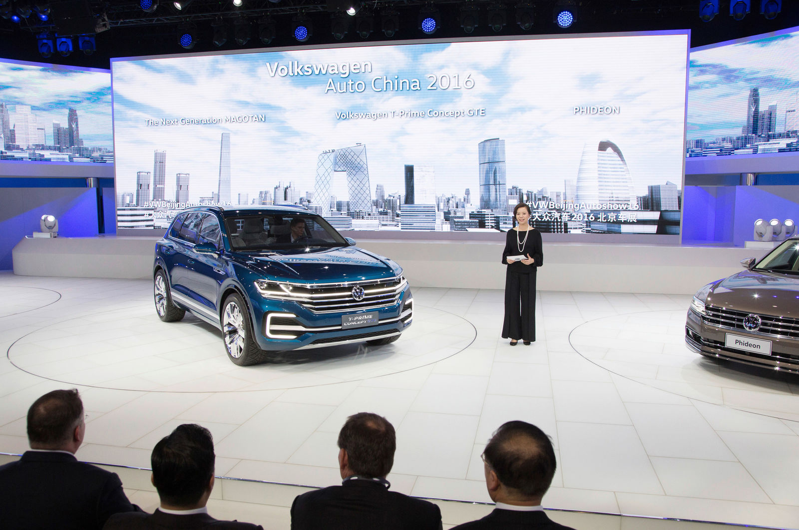 Volkswagen press conference, Auto China 2016, Beijing