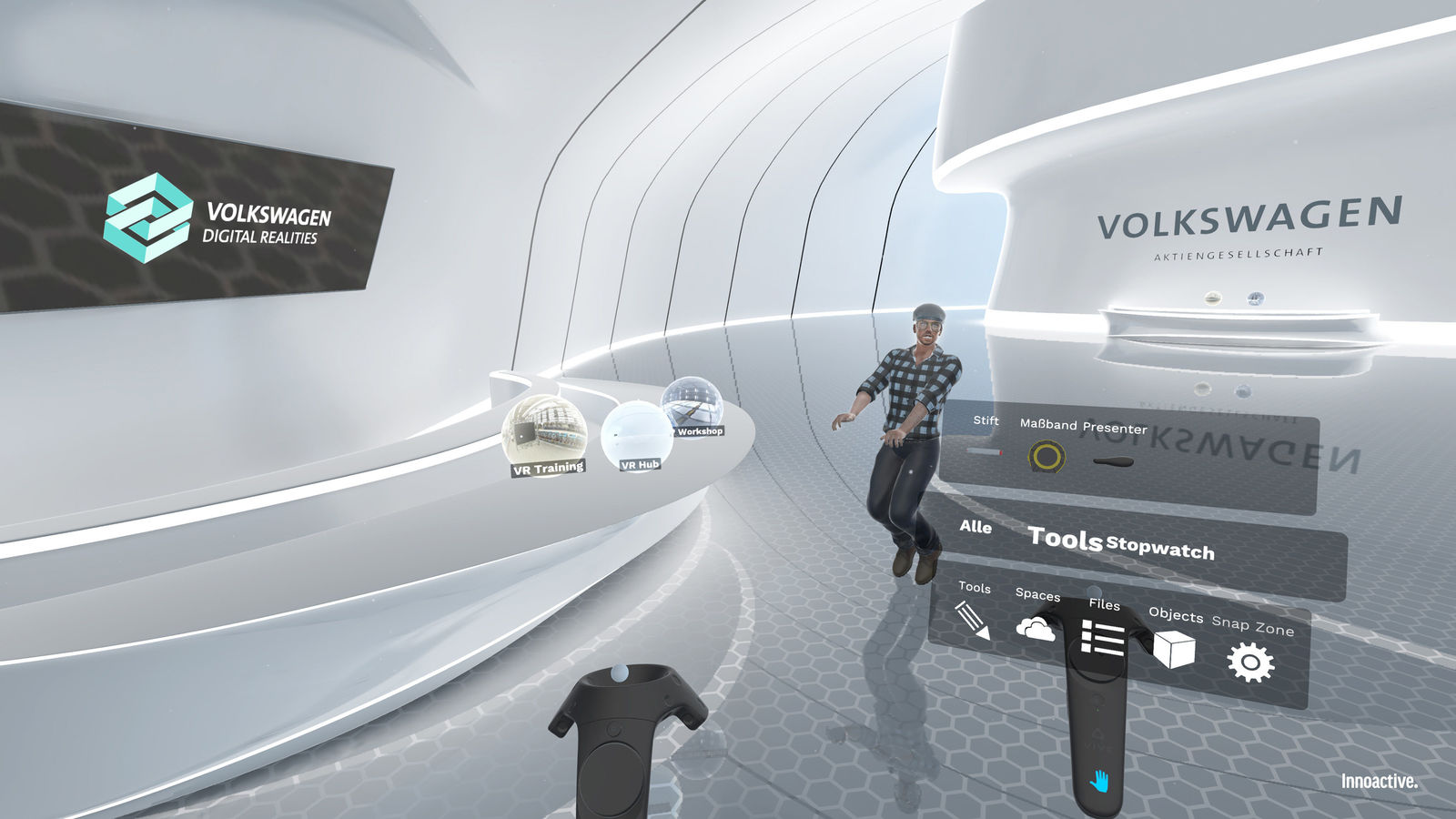 Volkswagen Group is backing virtual reality solutions for interactive collaboration in production & logistics