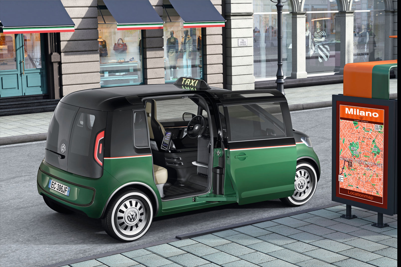 Volkswagen study Milano Taxi
