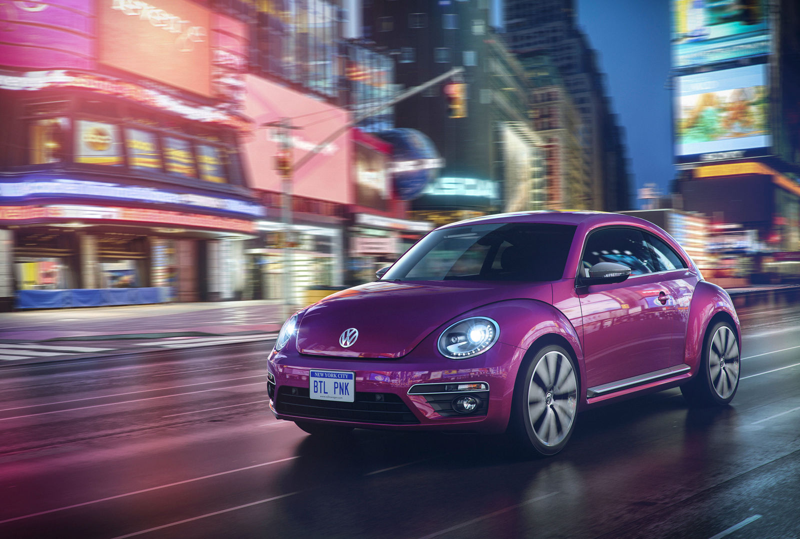Volkswagen Studie Beetle Pink Edition