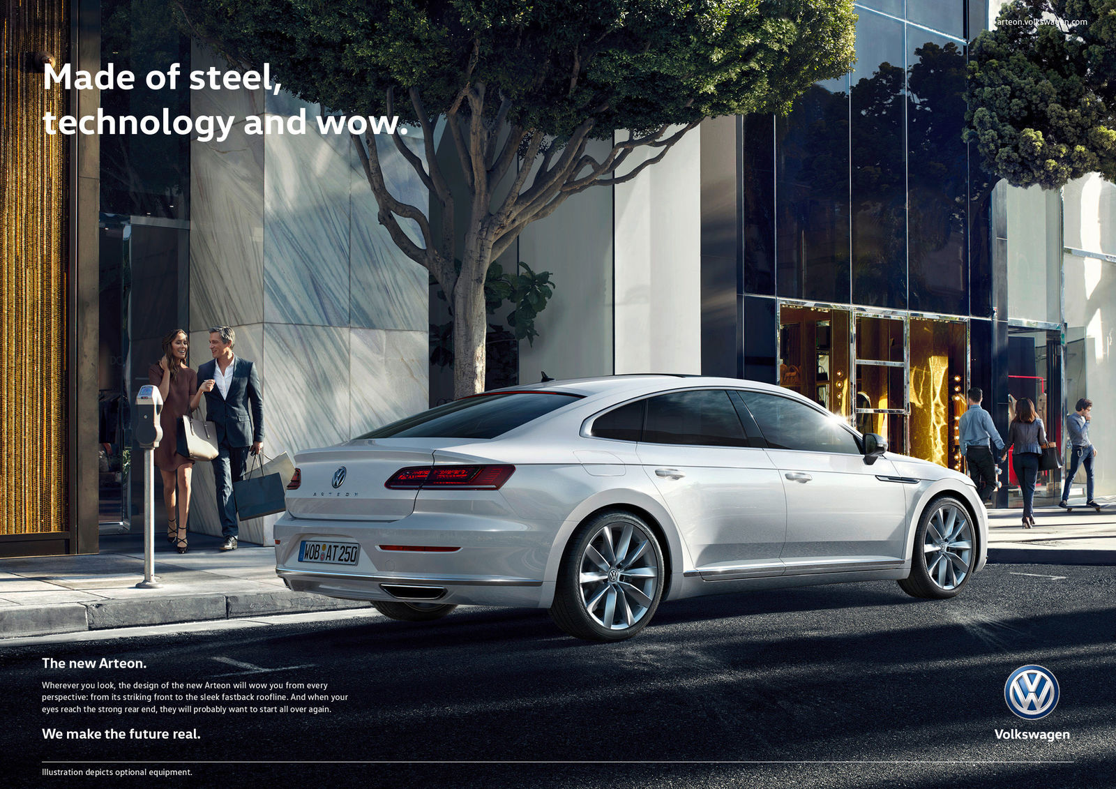 Volkswagen setzt neuen Arteon mit internationaler Marketingkampagne in Szene