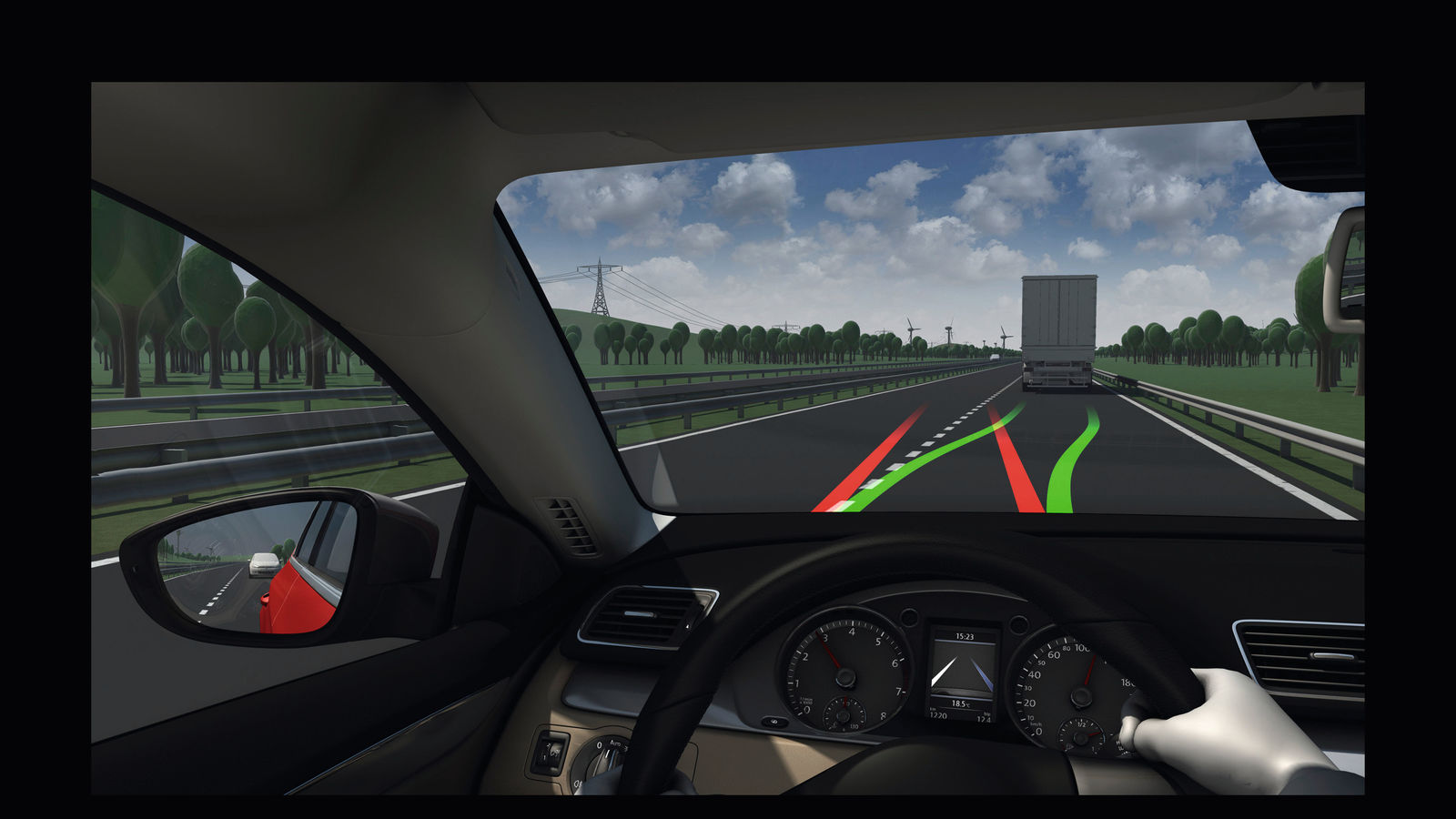 Spurhalteassistent "Lane Assist" Volkswagen Newsroom