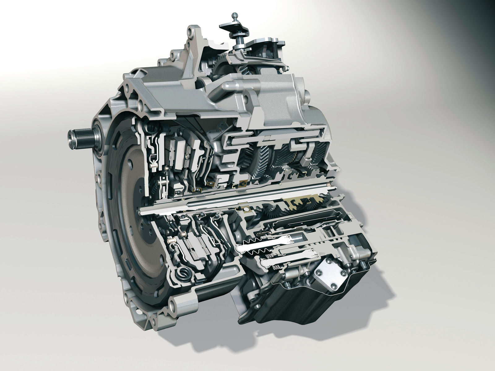 Das 7-Gang Doppelkupplungsgetriebe DSG (250 Nm) von Volkswagen