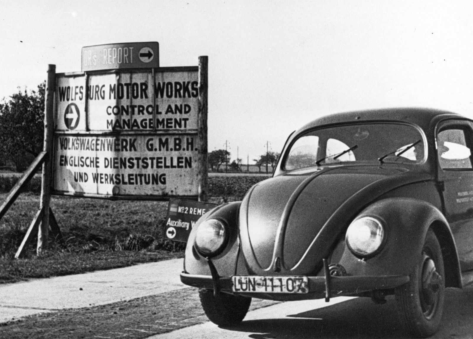 Serienstart einer Ikone: Der erste VW Käfer rollte vor 70 Jahren im Werk Wolfsburg vom Band
