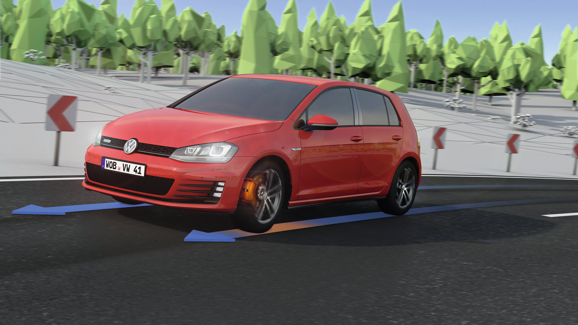 Electronic differential lock (XDS) Volkswagen Newsroom
