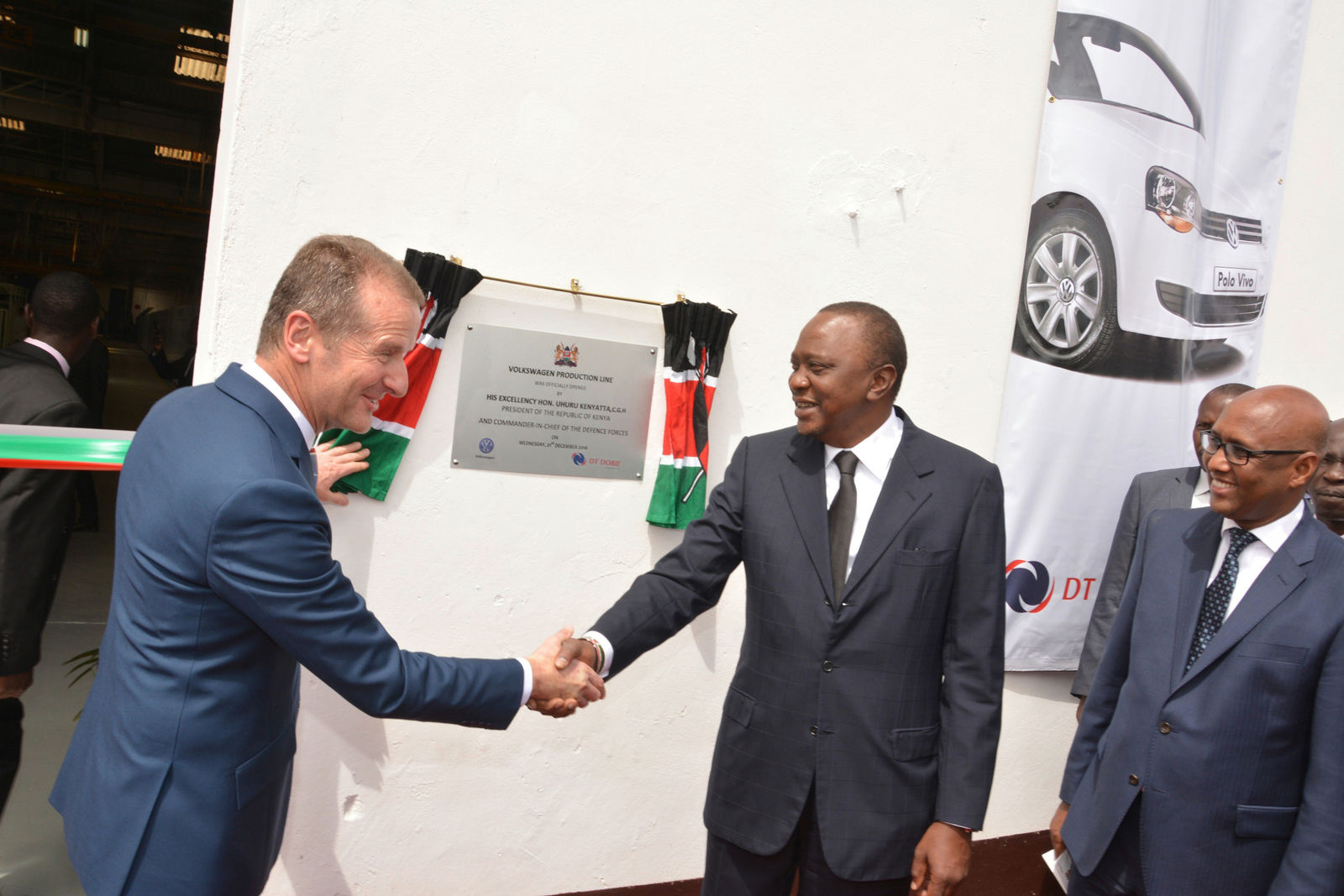 Developing new market potentials: Volkswagen inaugurates vehicle production facility in Kenya
