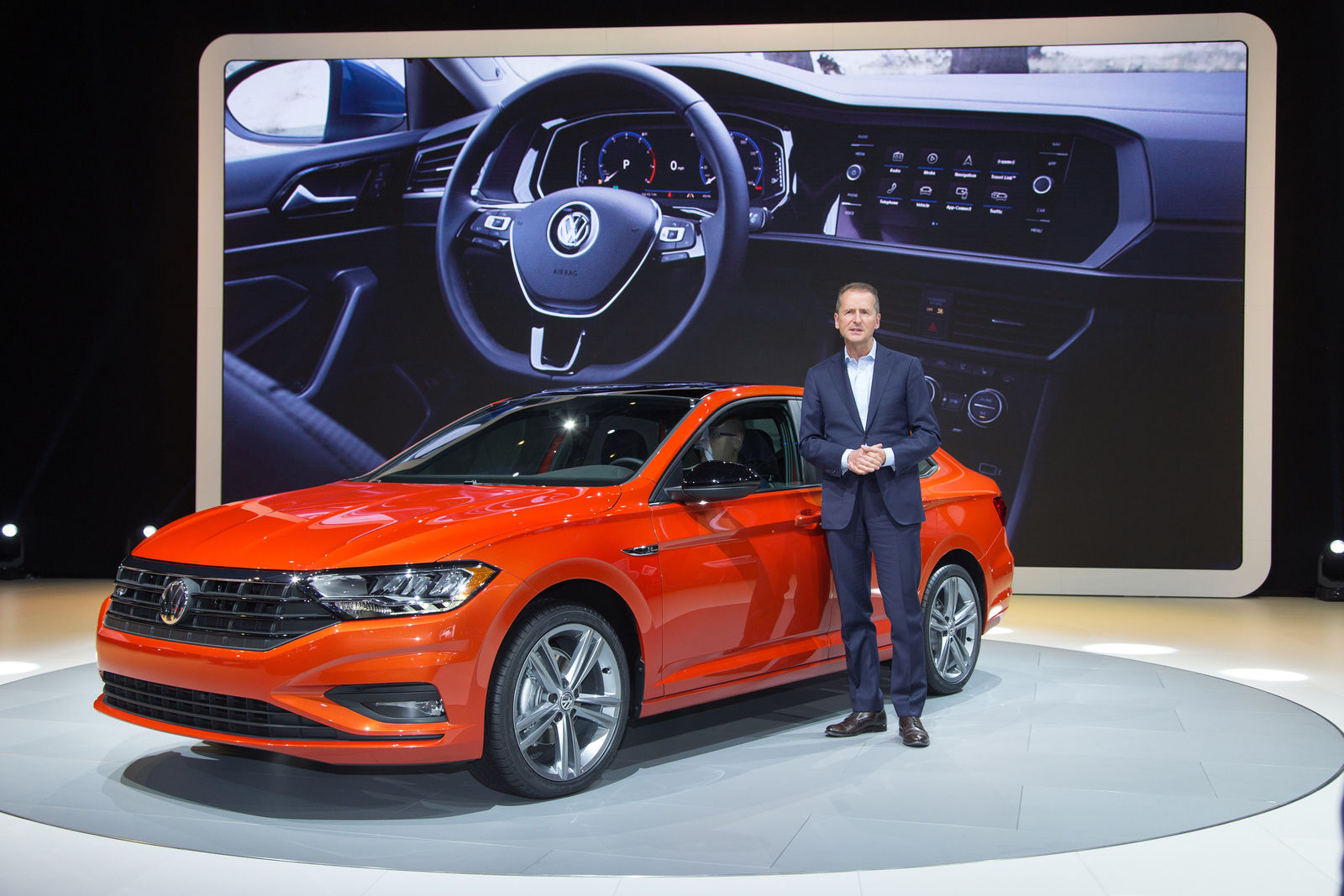 NAIAS 2018 Volkswagen Pressekonferenz