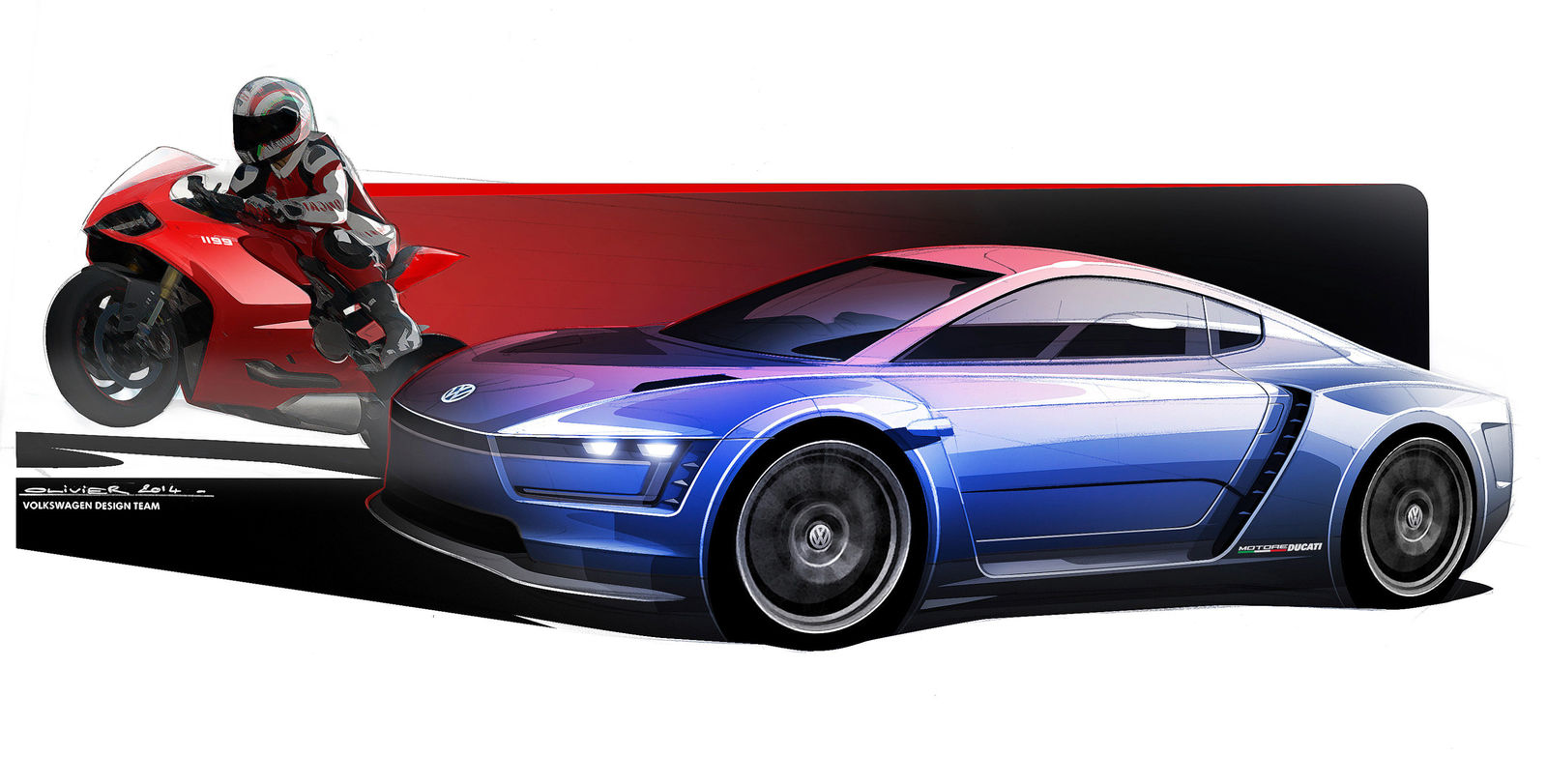Volkswagen XL Sport concept car
